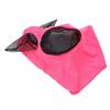 Horse Fly Mask Breathable Comfortable Soft Knitted Fabric Additional Fine Mesh Horse Face Mask Pink