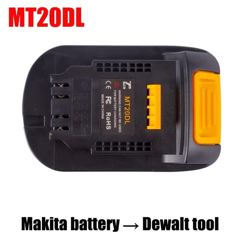Battery Converter Adapter For Milwaukee/Dewalt/Makita/Bosch 18V 20V Li-ion Battery Power Tool Adapter Conversion Tool