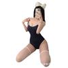 Q niedlicher Dead Pool Wasser-Einteiler sexy lässiger Badeanzug Gymnastikanzug einfarbig lässig frei purer Lust