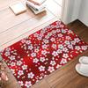 Cherry Blossom sparkle Non-slip Doormat Floor Mat Washable Carpet Rug for Kitchen Entrance Home Balcony Footpad Mats