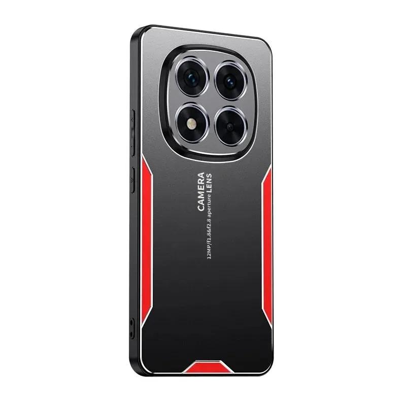 

Металлический матовый задний чехол из алюминиевого сплава для Redmi Note 14 13 Pro Plus K80/70/60/E 14C Ощущение холодной кожи Защитная крышка для телефона For Note 13 4G