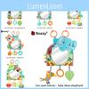 Unicorn Fox Infant Car Mirror Plush Hanging Toy For Baby Engagement And Handeye Coordination