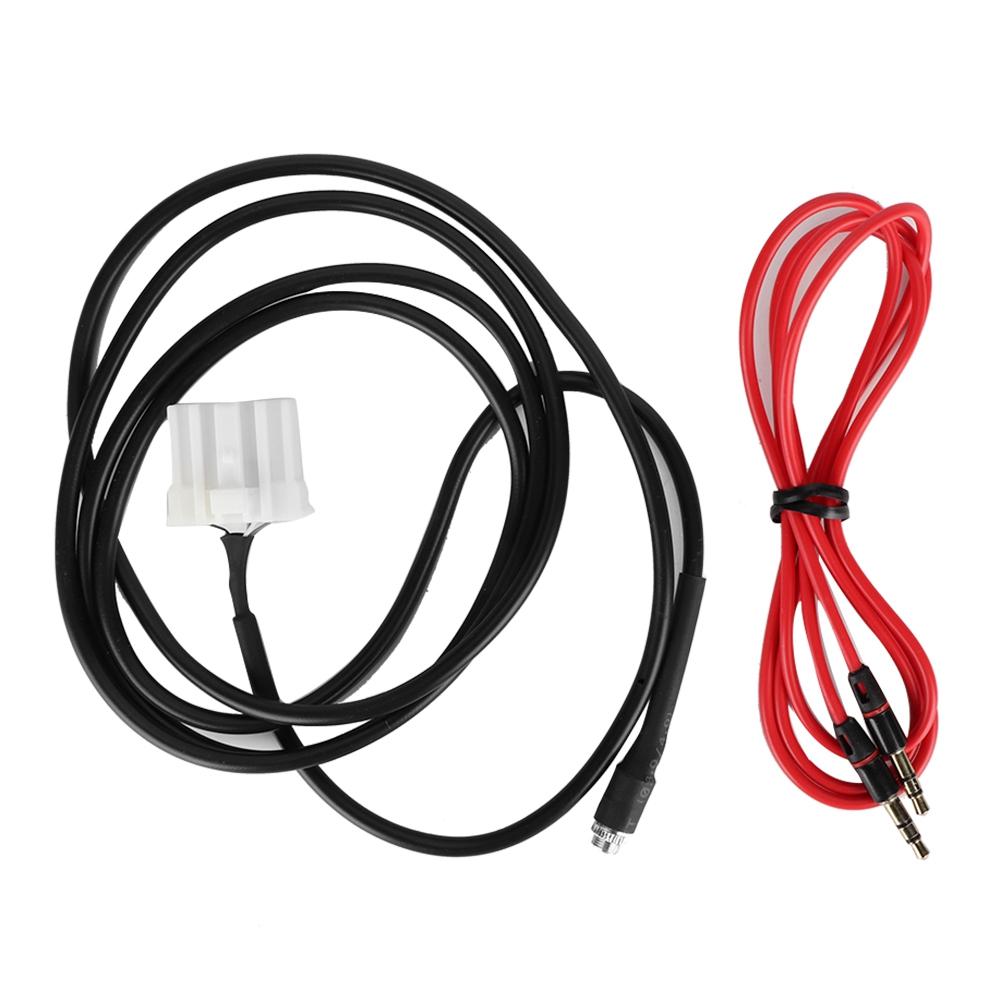 Car Radio AUX Adapter Cable 3.5mm Female Fits for Mazda 3 6 2006  2013
