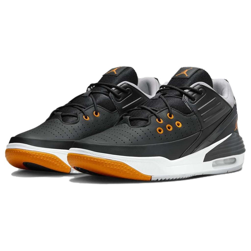 Air Jordan Max Aura 5 Magma Orange Pánské tenisky Černá Vlčí šedá Bílá DZ4353-008