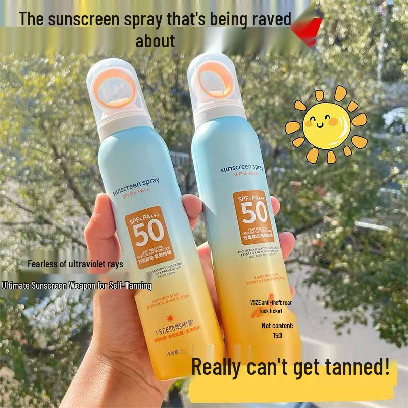 VSZE Whitening SPF50 PA+++ Lightweight Sunscreen Spray, 150ml Standard