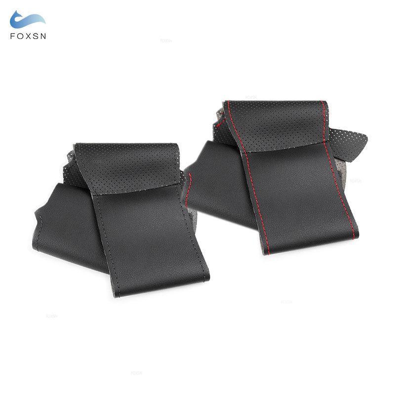 Car Steering Wheel Leather Cover Trim For Mercedes Benz W205 W176 W246 C117 C218 X218 W213 X156 X253 W166 X166 W470 EQV