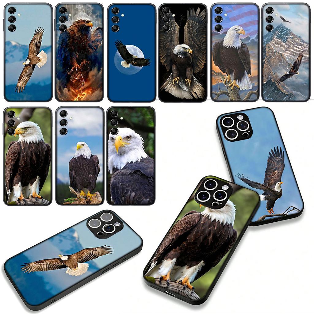 Phone Cover Bald Eagle Casing for Xiaomi Redmi Note 14 12 13 ProPlus A4 A3 Pro Plus 12C 13C 14C 5G + Case