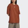 T Shirts Women's Coffee Crew Neck Moderate Straight Fit IL9625
