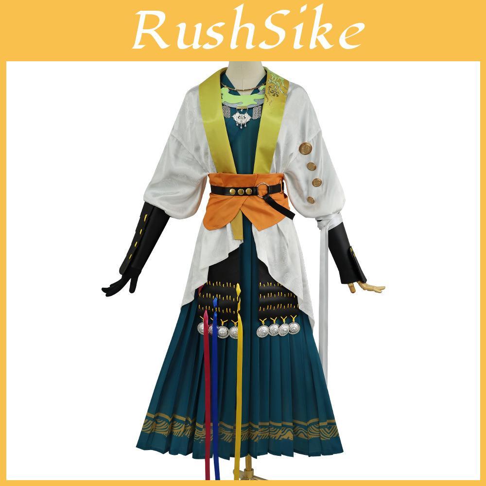 Reverse1999 Liang Yue Cosplay Kostuum Met Satijnen Stof Voor Anime Rollenspel