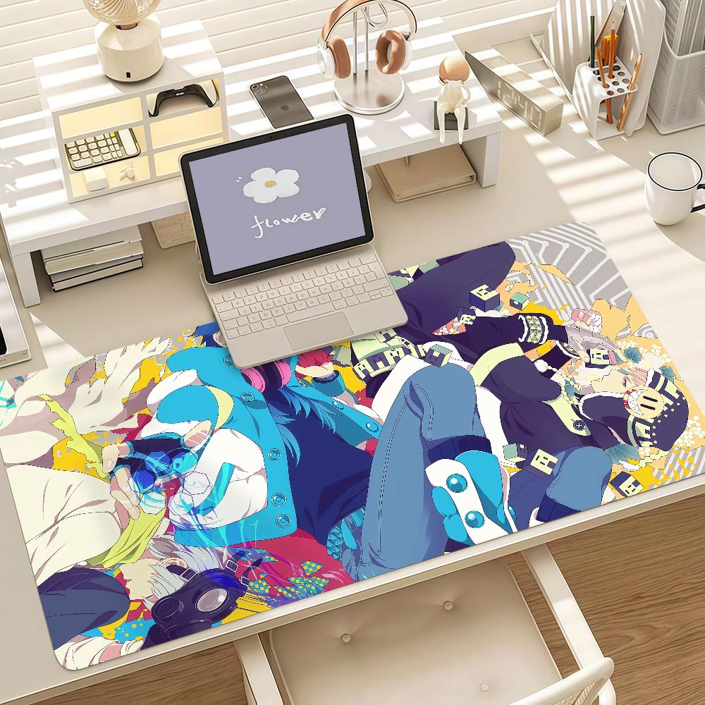 Anime Ddramatical Murder Mouse Pad Anti Slip Rubber Edge Locked Thickened Laptop Gaming Desk Mat