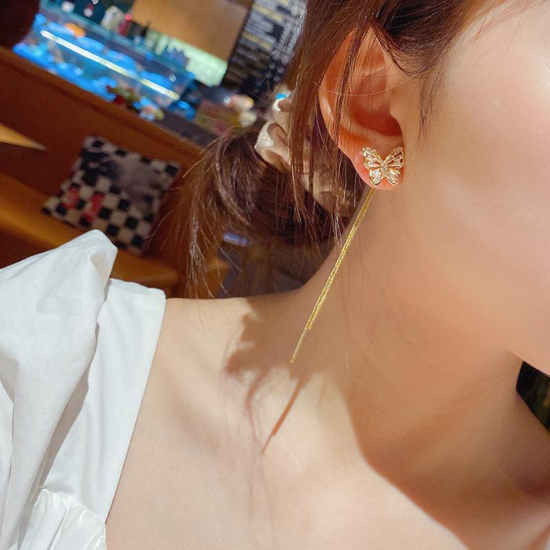 Long Tassel 2020 Fashion Earrings Drop Dangle Women Boho Bohemian Jewelry Gift