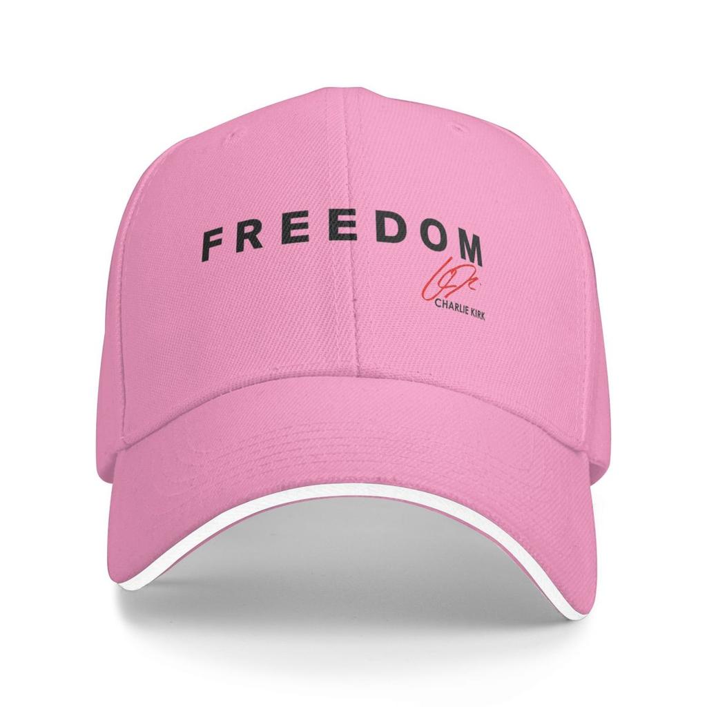 Charlie Kirk Freedom Baseball Caps Snapback Baseball Hats Breathable Casual Casquette Outdoor Unisex