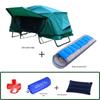 Double Layer Stormproof Outdoor Tent for Two - Rainproof, Thickened, Off-Ground, Perfect for Camping, Cold Weather, and Fishing