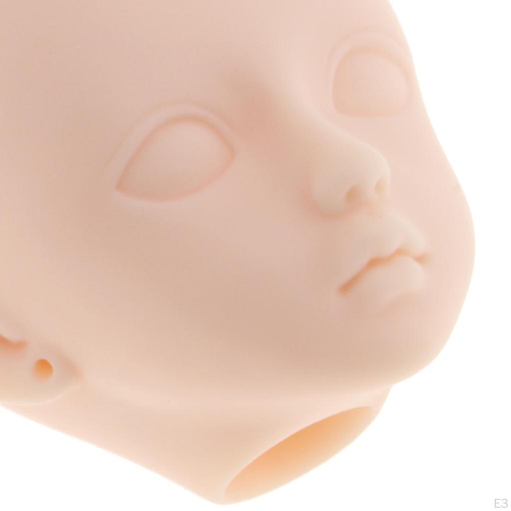 1/6 Bewegliche Gelenke Kopf Weibliche Puppenfiguren für DIY Puppenteile