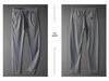 Men's Thick Velvet Elastic Waist Stretch Casual Pants for Autumn & Winter