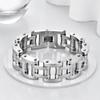 Men's Hip-hop Domineering 22mm Bicycle Type Stainless Steel Bracelet, Trendy Titanium Steel Men's Bicycle Bracelet