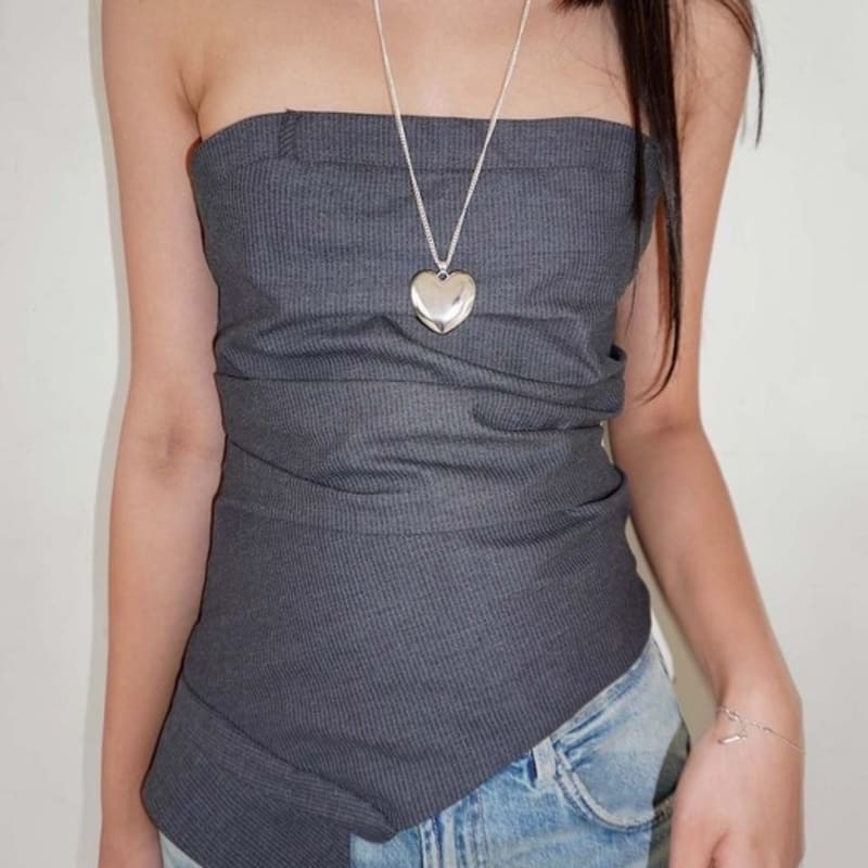 YEONSEUNG Big heart necklace