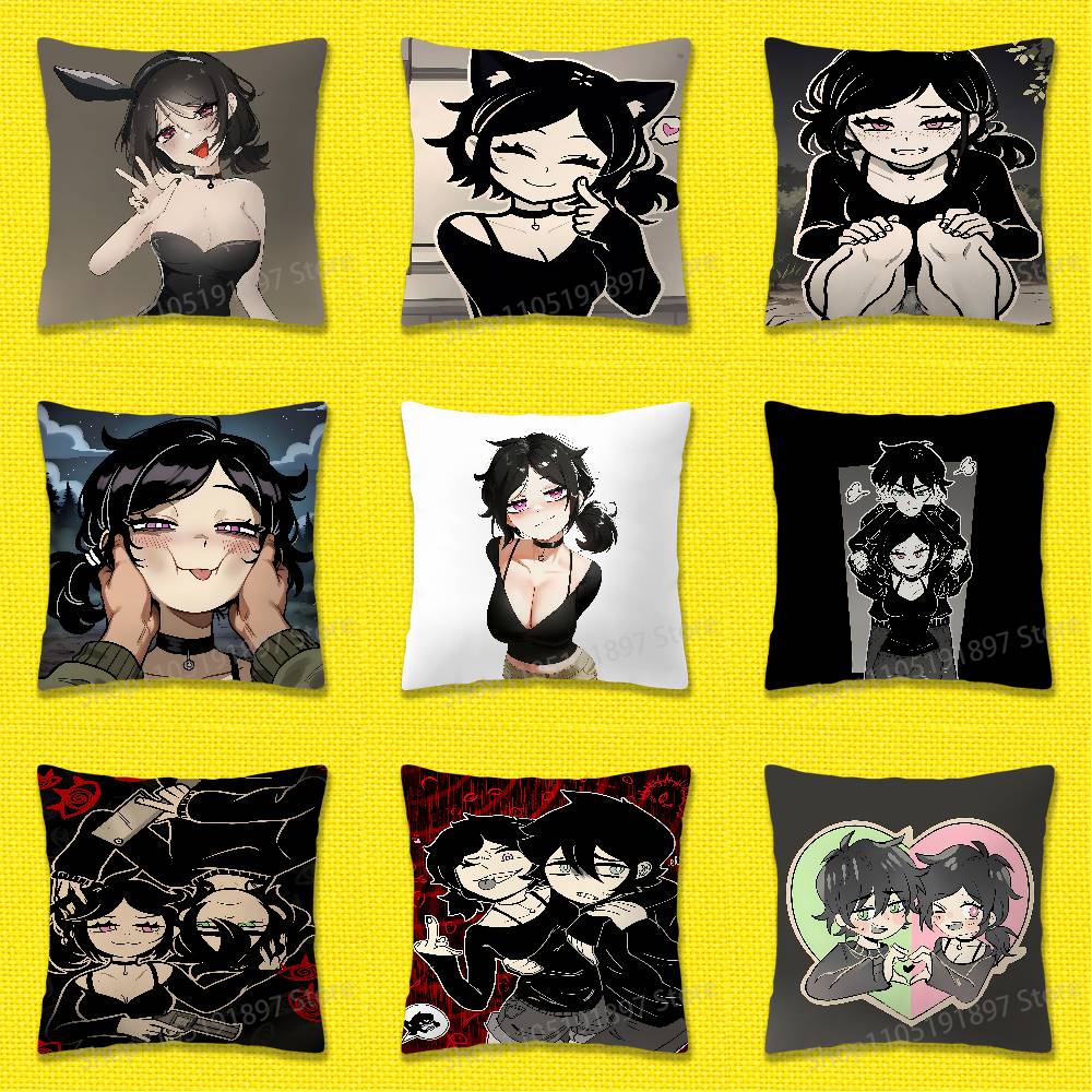The Coffin of Andy and Leyley Throw Pillow Case For 50x50cm 40x40cm 55x55cm 45x45cm 30x30cm Square Bedroom Pillowcase Cover