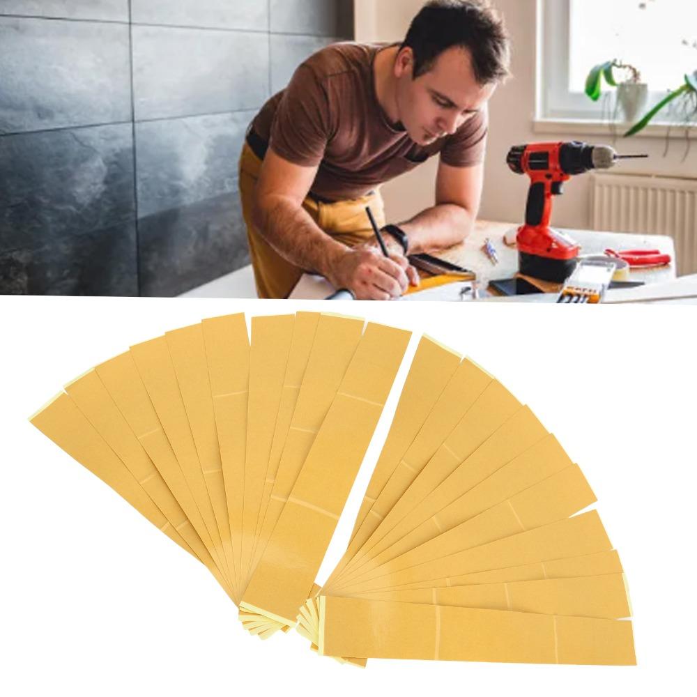 20Pcs PVC Zero Clearance Tape Length 35.56cm Self Adhesive Strips Miter Saw Use