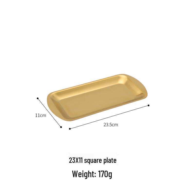 Jingyuheng Stainless Steel Rectangular Serving Tray