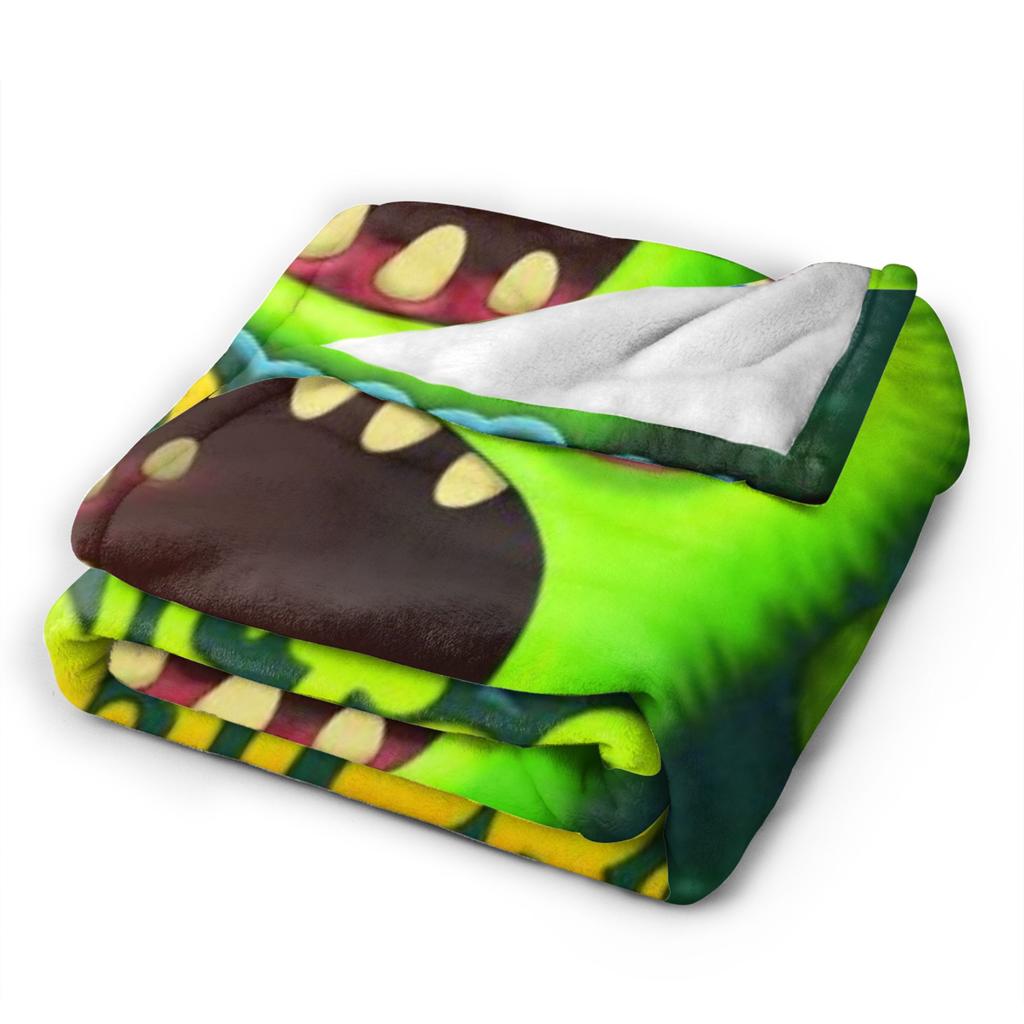 Couverture Chaude Camping My Singing Monsters Couvertures de Lit Flanelle Couvre-lit Pour Canapé Fauteuil Lit Canapé Motif Housse de Lit Canapé