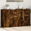 Sideboards 2 Pcs Smoked Oak 60 X 31 X 70 Cm Particleboard