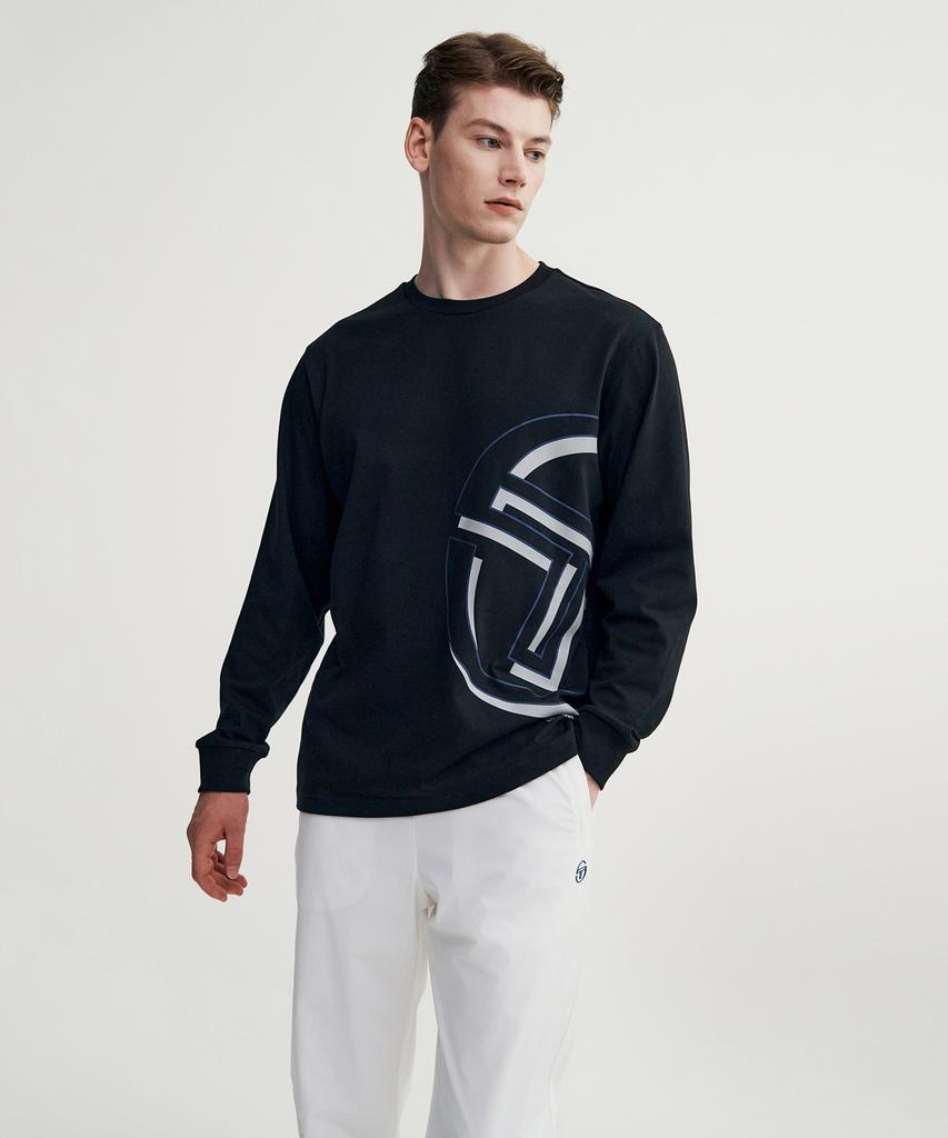 SERGIO TACCHINI M Daily Big Logo Long Sleeve T-Shirt