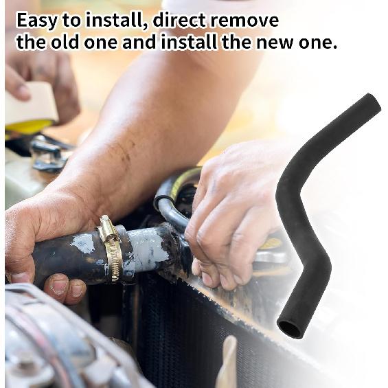 Upper Radiator Coolant Hose for Honda Accord 1998-2002 for Acura TL 1999-2003 Good Sealing Water Hose Pipe No.19501P8CA00 Rubber 1 Pc