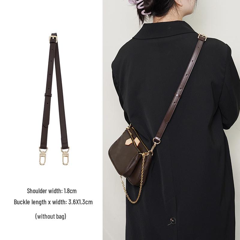 Versatile LV Monogram Mahjong Crossbody Bag with DuPont Paper Lining and Adjustable Strap