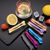 Vícebarevné spony z nerezové oceli Kuchyňská spona Kostka cukru Kleště na led Chléb Jídlo Panel nástrojů Kuchyňské nářadí Nástroje Gadgets Jídelní bar