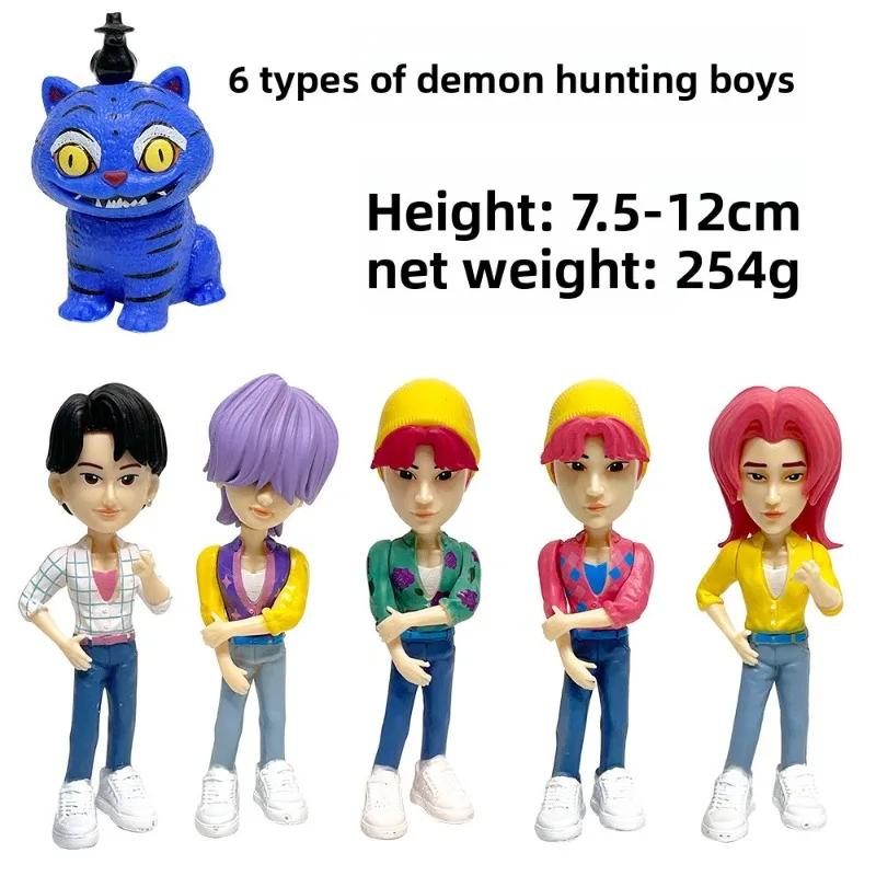 

K-pop Охотница на демонов Руми Зои Мира аниме поливинилхлорид коллекция персонажей настольные безделушки Детский подарок предметы коллекционирования