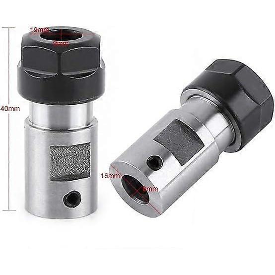 ER11 collet chuck, motor shaft spindle extension rod internal thread adapter, 8MM, for milling