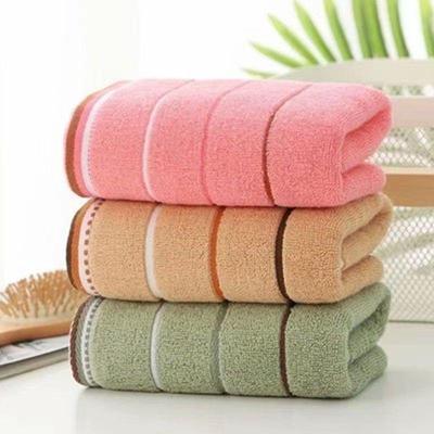 100% Cotton Jacquard Towel - 100g Absorbent & Thickened for Adult Face Wash & Bath