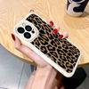 New Phone Case Tide Brand Leopard For Print Iphone 14 13 12 11 Pro Max Xs XR 7 8 Plus All-inclusive Soft Silicon R Senior Women