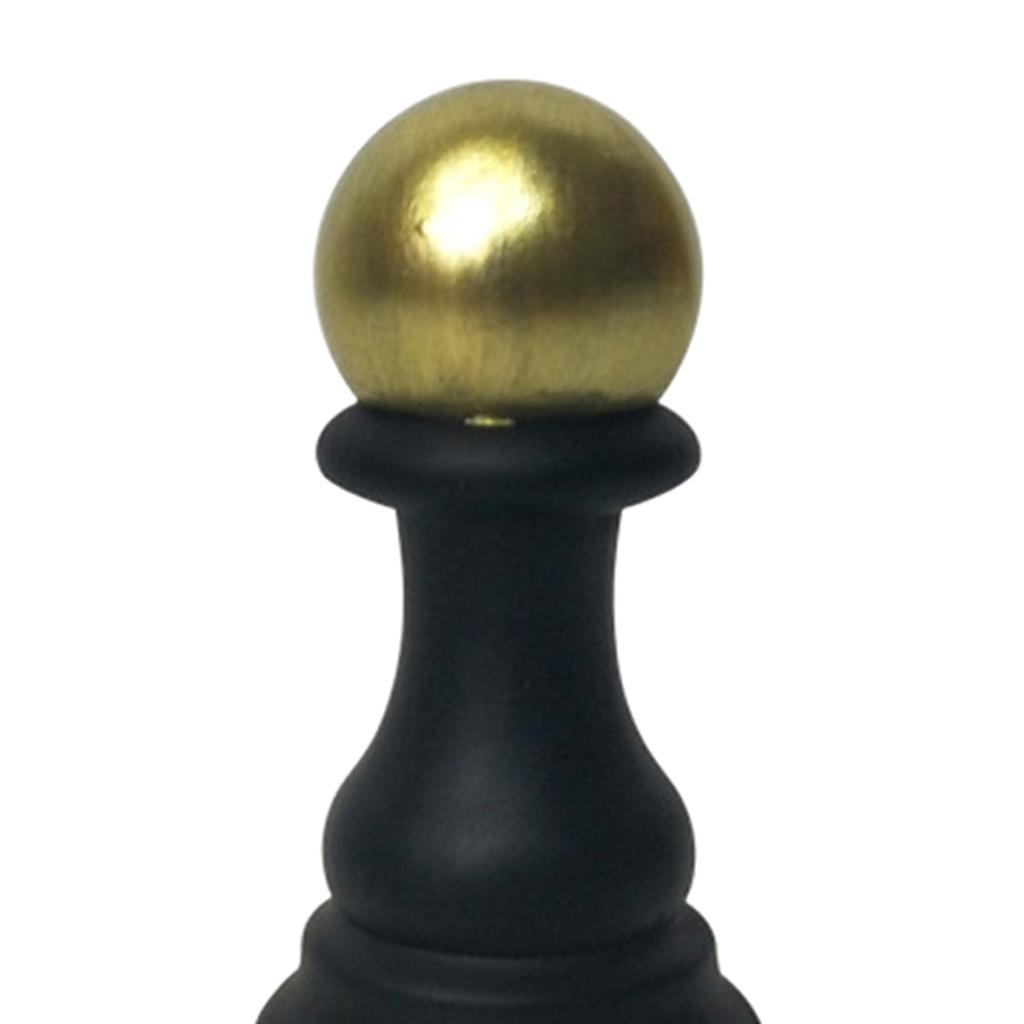 Resin Chess Pieces Statues Figures Chess Game Figurine Pieces International Chess Game Accessories for Home and Desk TV Cabinet