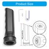 Easy to Install Handbrake Cover Aluminum Ergonomic Brake Handle Cover Simple to Operate for Enhances Driving Pleasure
