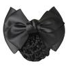 Hair Bun Cover Hairnet Lady Pro Bow Hair Clip Cover Bowknot Bun Snood Hairnet Bun Hair Net Ballet Dance Skating Crochet Hairnet
