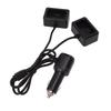 Drone Car Charger 2 in 1 Multi Protection Efficient USB Charger Adaptor for DJI Mini3 Mini3pro