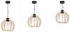 MODERN WOODEN LED CEILING HANGING LAMP