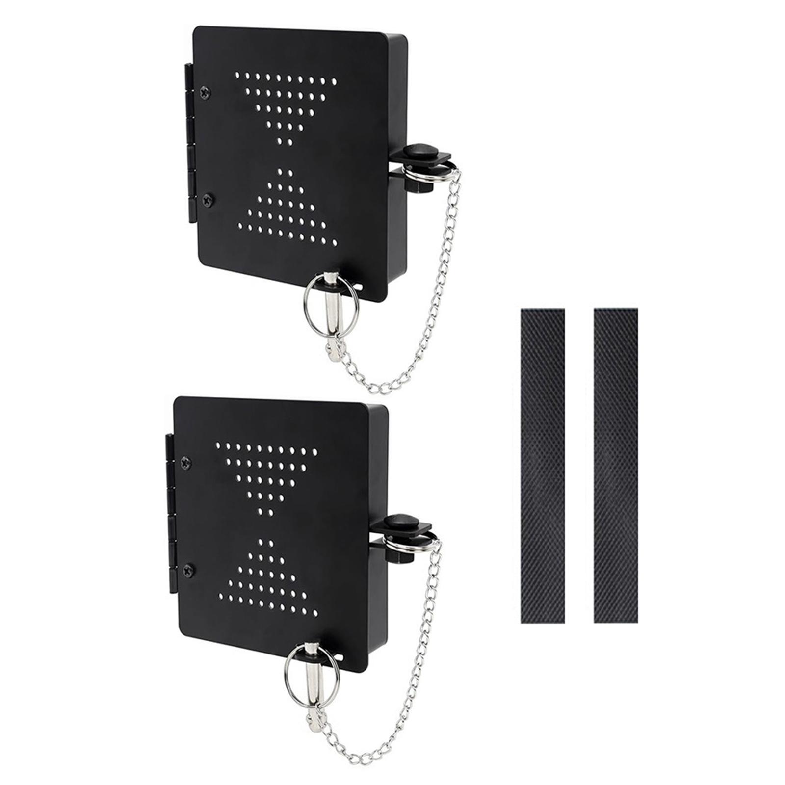 

Портативный Прочный Бампер для Кемперов Комплект из 2 шт. Закрепите Свой Канализационный Шланг в Дороге Подходит для 4-дюймовых Бамперов Повседневное Использование