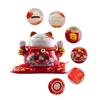 Lucky Cat Piggy Bank Good Luck and Fortune Ceramic Decorative Entryway Business Housewarming Opening Gift Figurine, Improver, Item, Ornament,