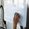 A5 Whiteboard Self-Adhesive Memo Flexible Magnetic Whiteboard Sticker for Home