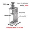 304 Stainless Steel U-Shaped Tiger Pipe Clamp Fastening Clip