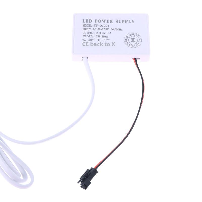 EU 12W Smart Mirror Touch Switch, 3 Color Changing / Single Color Waterproof Sensor Switch for LED Bathroom Mirror Lights