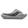 Saucony Cradle Lightweight Comfortable Non-Slip Durable Slide Sandals Unisex Sandals Gray Black S28901-8
