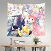 Love Anime Manga Tapestry Room Decoration  Home Decoration Tapestry Decor Accessories Cute Room Decor