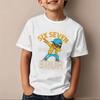 Boys Girls Six Seven Bruh Tshirt Number 6 7 Print Casual Daily Wear Tee Toddler 67 Cartoon Soft Cotton Tee Baby Boy Clothes