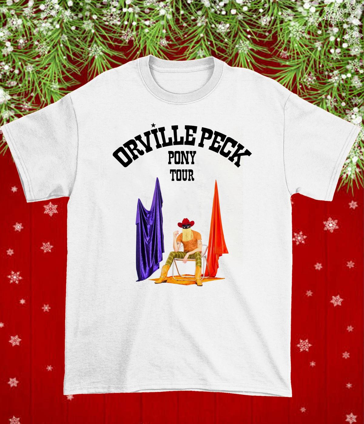 Orville Peck Pony Tour White Shirt Full size S-5XL Xmas Gift CS79 S
