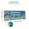 The Rookie Custom Name Large Size Mouse Pad Large Gaming Table Cushion Non-slip Laptop Tablet Big Mousepad XXL Mat Mini PC Playmat With Lock edge
