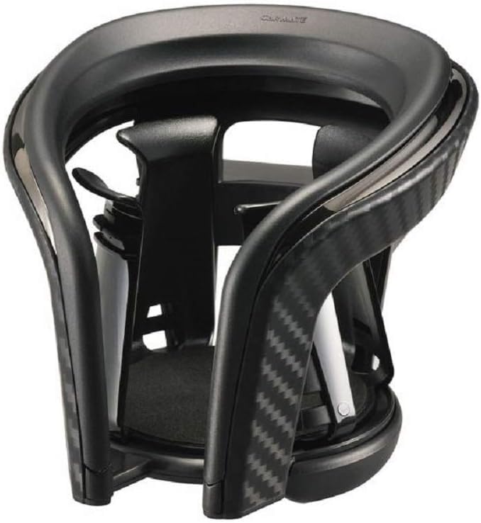 

Carmate Quattro X Car Drink Carbon H99 x W107 x D117 DZ373 Holder, Fiber-Look Plated, (mm),